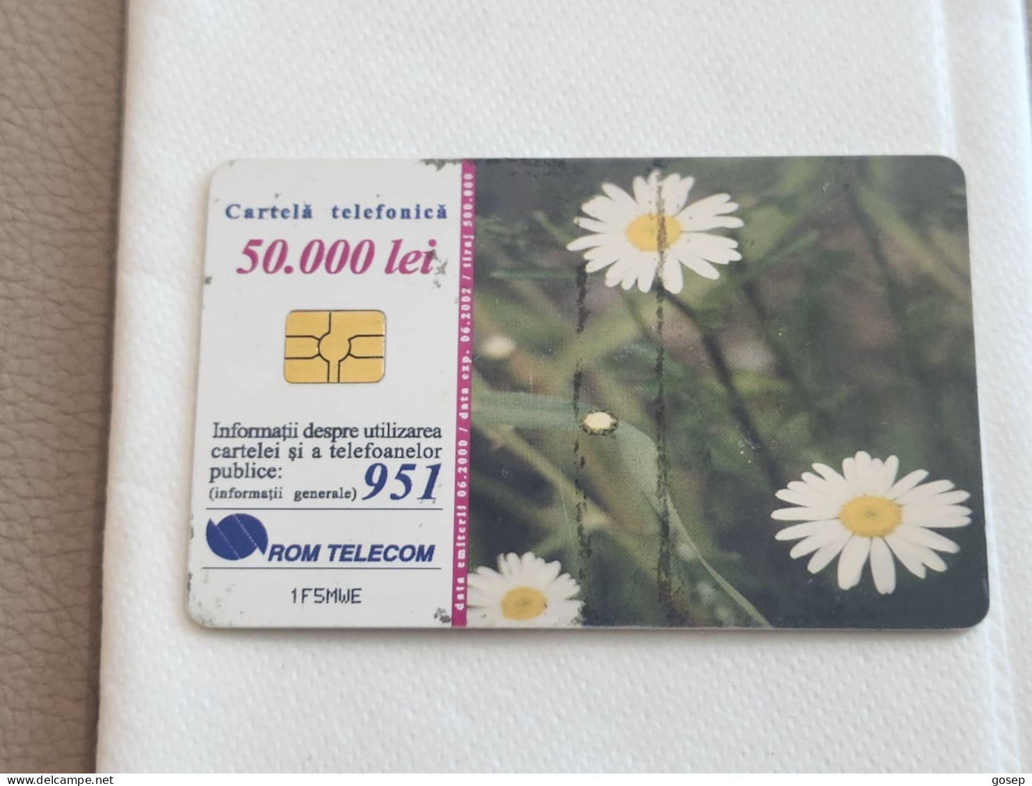 ROMANIA-(RO-ROM-0062B)-Sea-side 2-(70)-(50.000 Lei)-(1F5MWE)-used Card+1card Prepiad Free - Roemenië