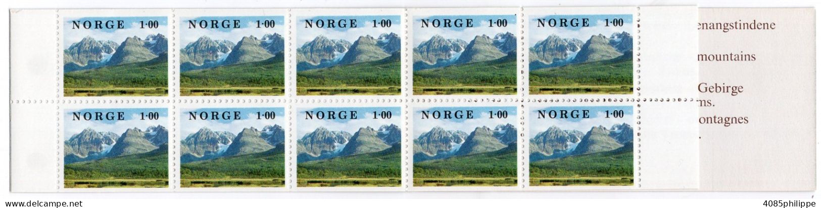 Norvège Timbre-poste N°727a** En Carnet N° C727 TB - Postzegelboekjes