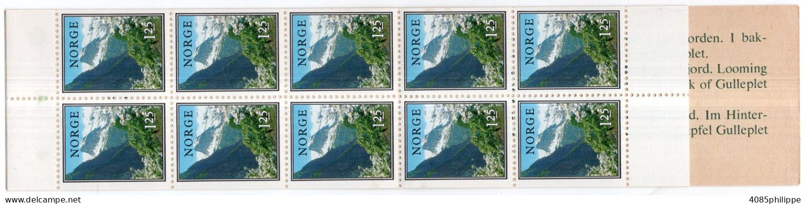 Norvège Timbre-poste N°683a** En Carnet N° C683 TB - Booklets