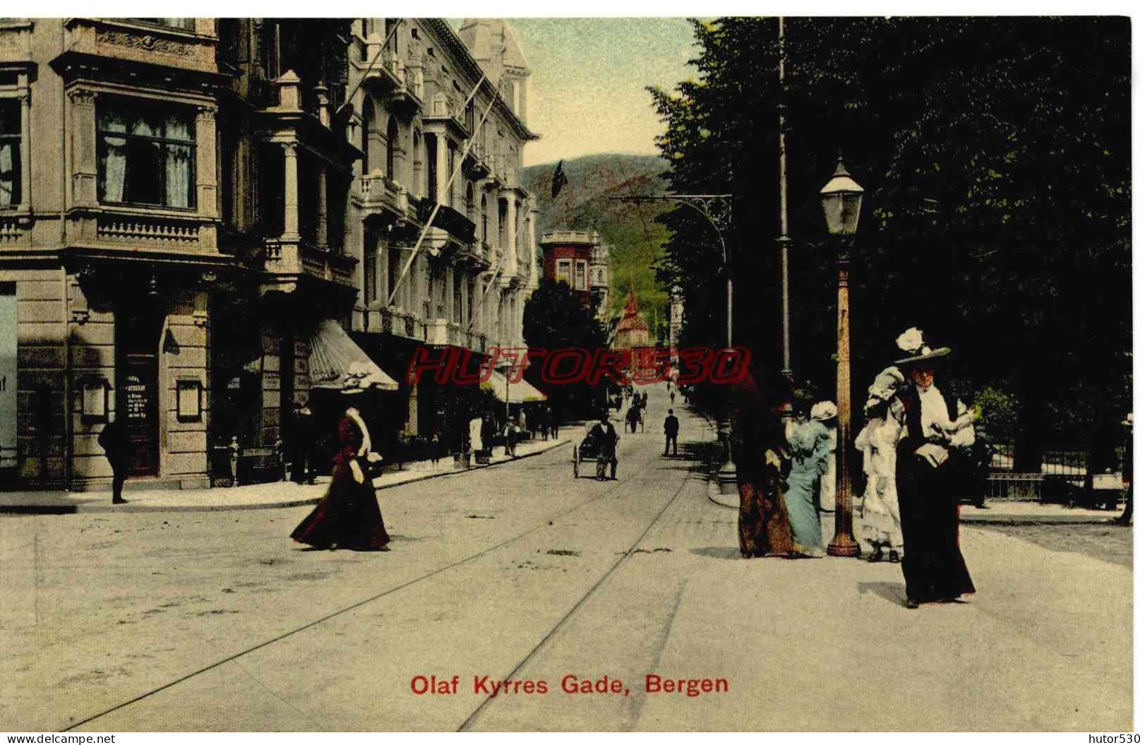 CPA BERGEN - OLAF KYRRES GADE - Bergen