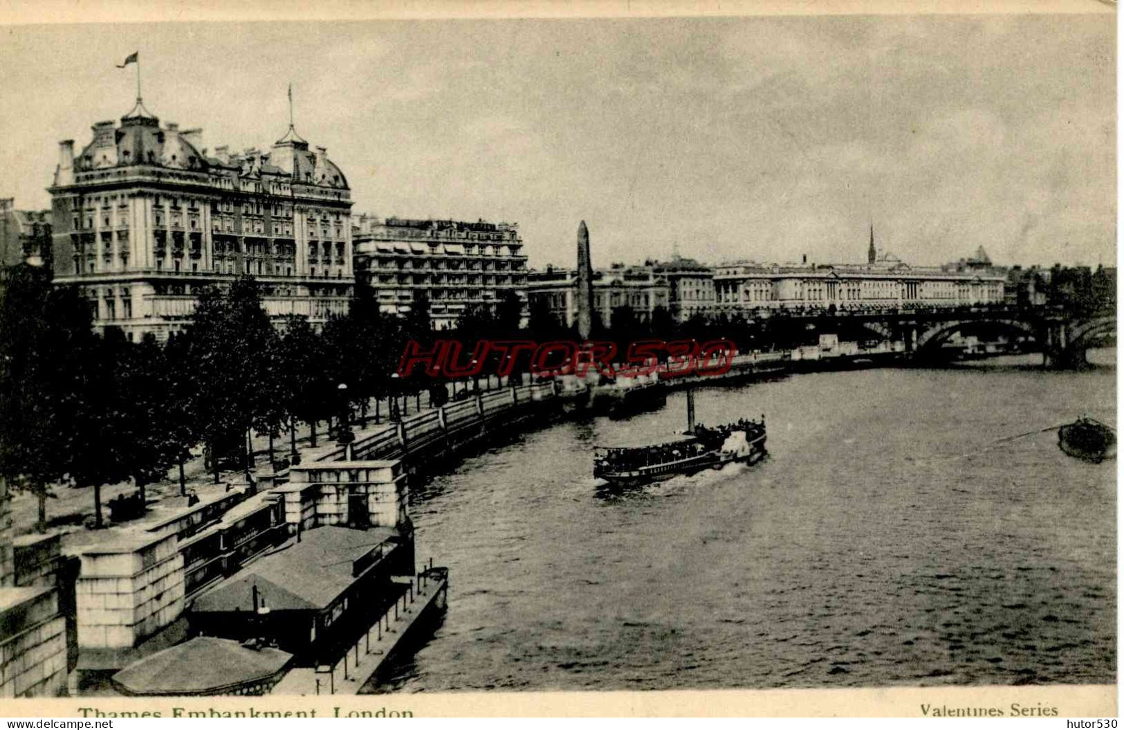 CPA LONDON - THAMES EMBANKMENT - River Thames