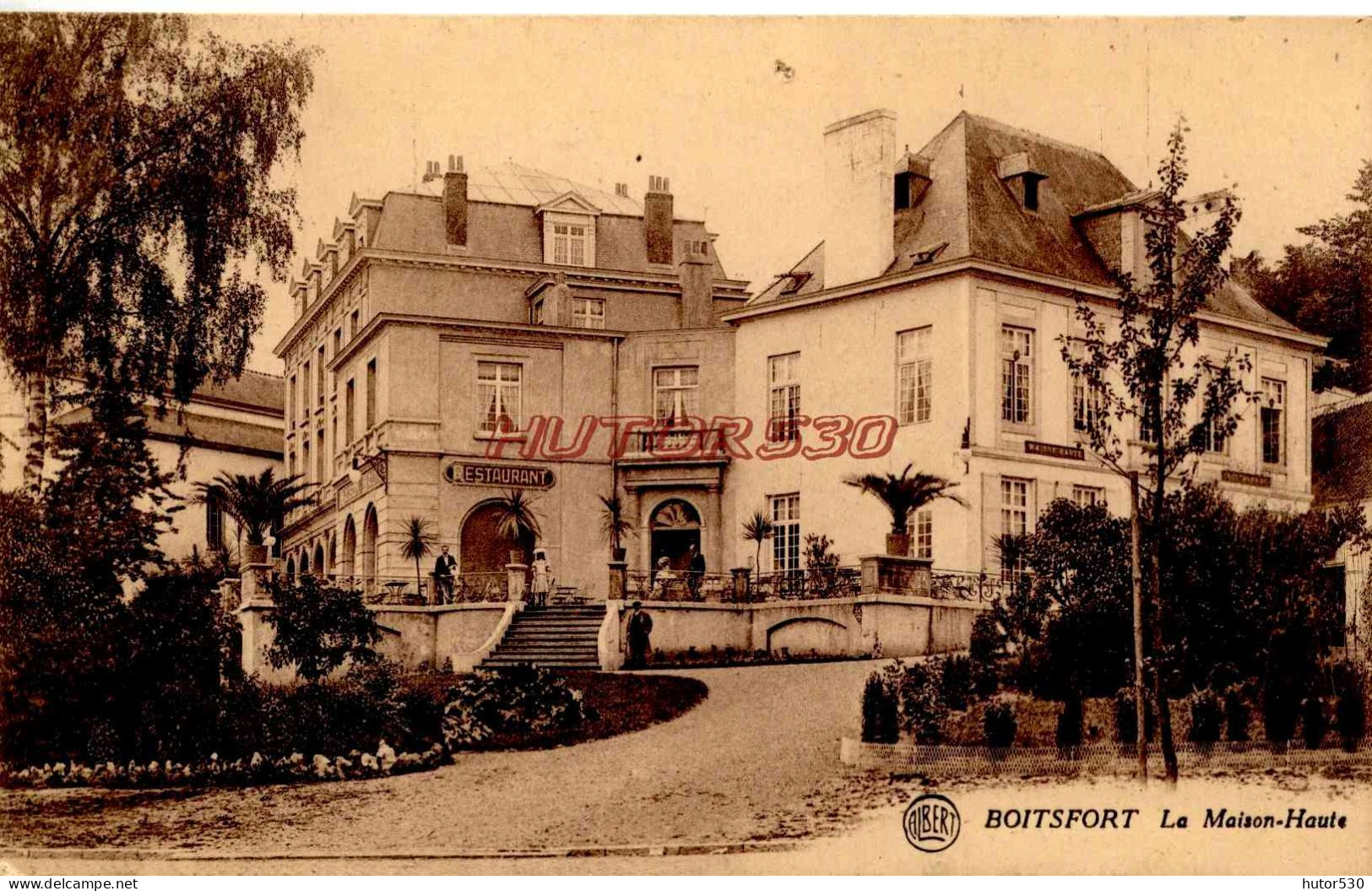 CPA BOITSFORT - LA MAISON HAUTE - Watermaal-Bosvoorde - Watermael-Boitsfort