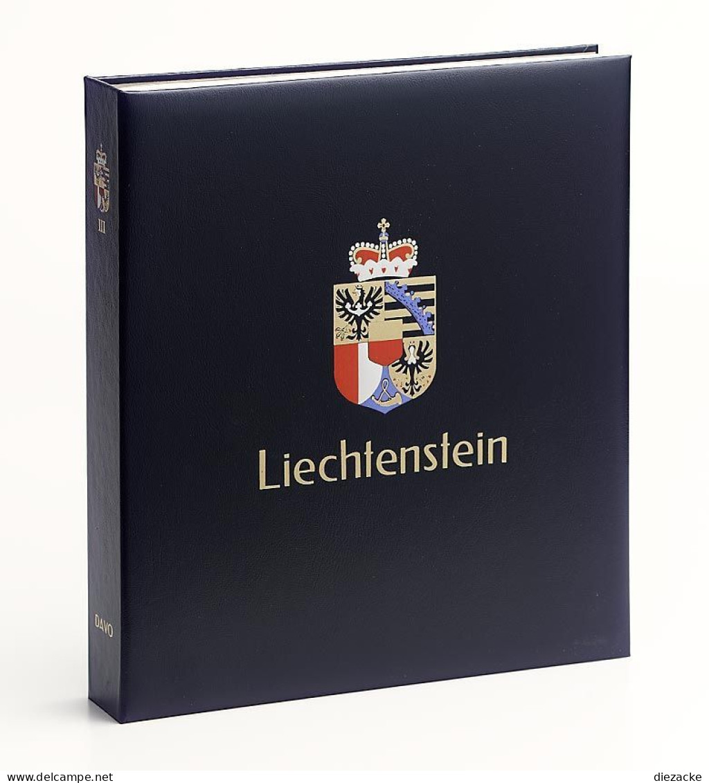 DAVO Luxus Album Liechtenstein Teil I DV6431 Neu ( - Reliures Et Feuilles