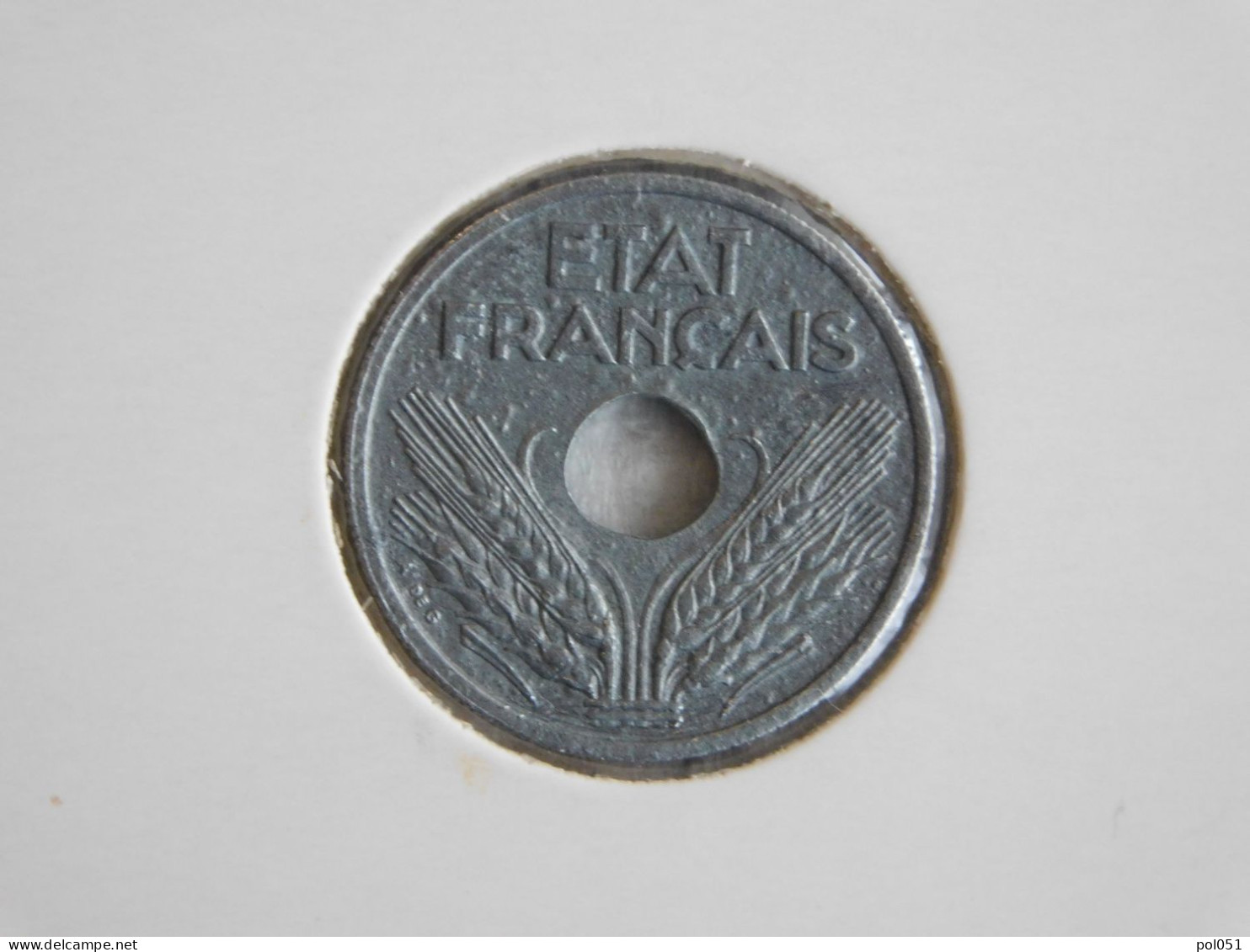 France 10 Centimes 1942  ÉTAT FRANÇAIS, GRAND MODULE (374) - 10 Centimes