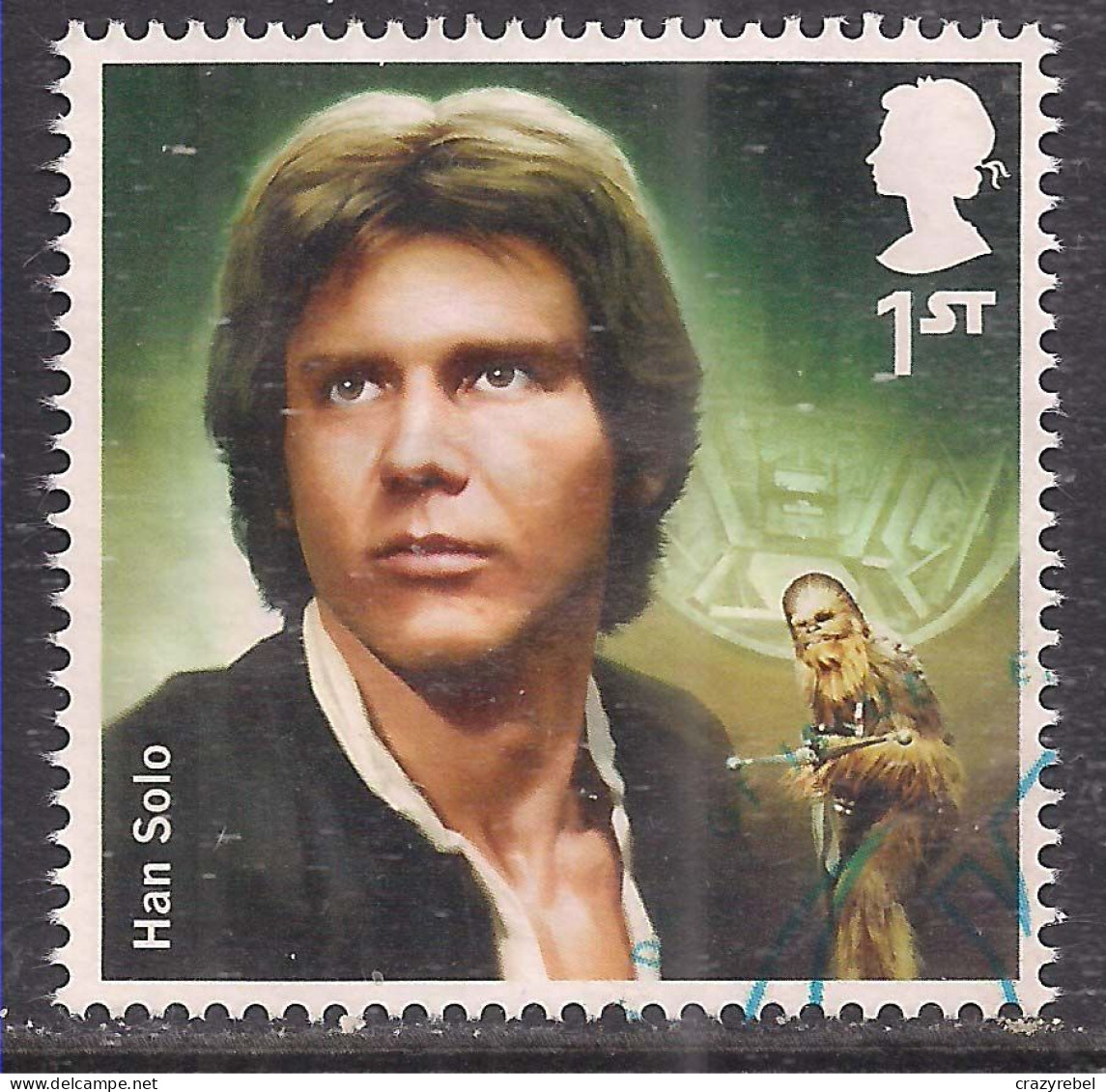 GB 2015 QE2 1st Star Wars Han Solo Ex Fdc SG 3762 ( A236 ) - Gebraucht