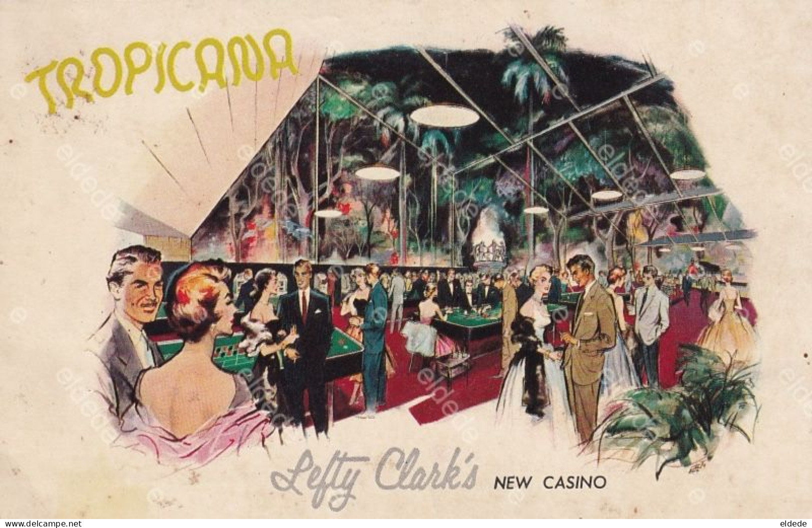 3 Art Deco Tropicana Cabaret Havana Before Revolution Night Club Lefty Clark's New Casino American Rule In Cuba - Cabaret