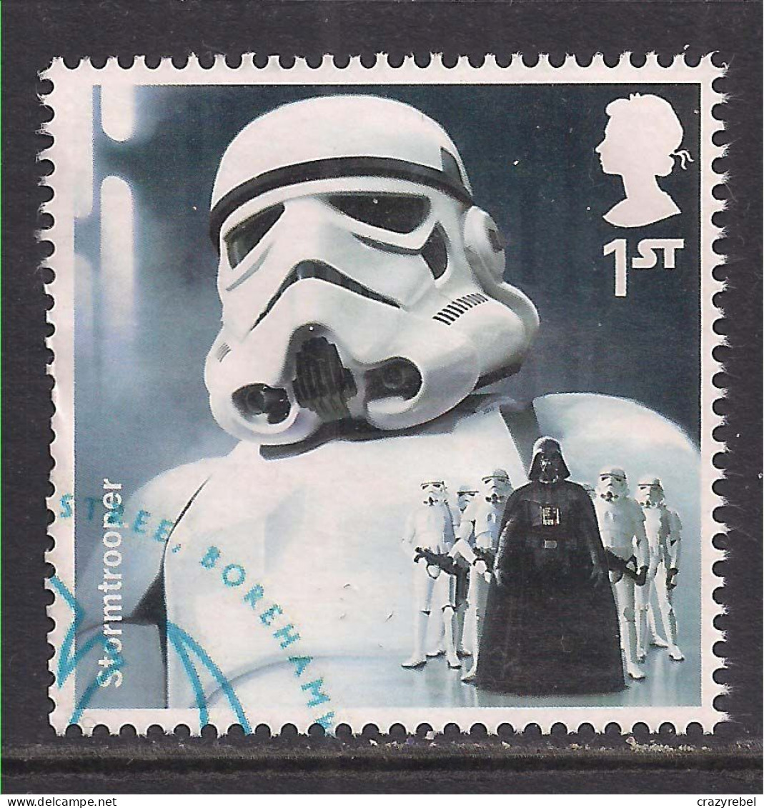 GB 2015 QE2 1st Star Wars Stormtrooper Ex Fdc SG 3761 ( A218 ) - Gebruikt