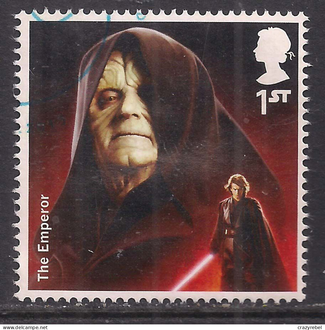 GB 2015 QE2 1st Star Wars The Emperor Ex Fdc SG 3765 ( A99 ) - Oblitérés