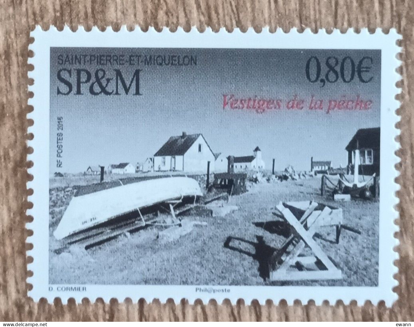 Saint Pierre Et Miquelon - YT N°1149 - Vestiges De La Pêche - 2016 - Neuf - Unused Stamps