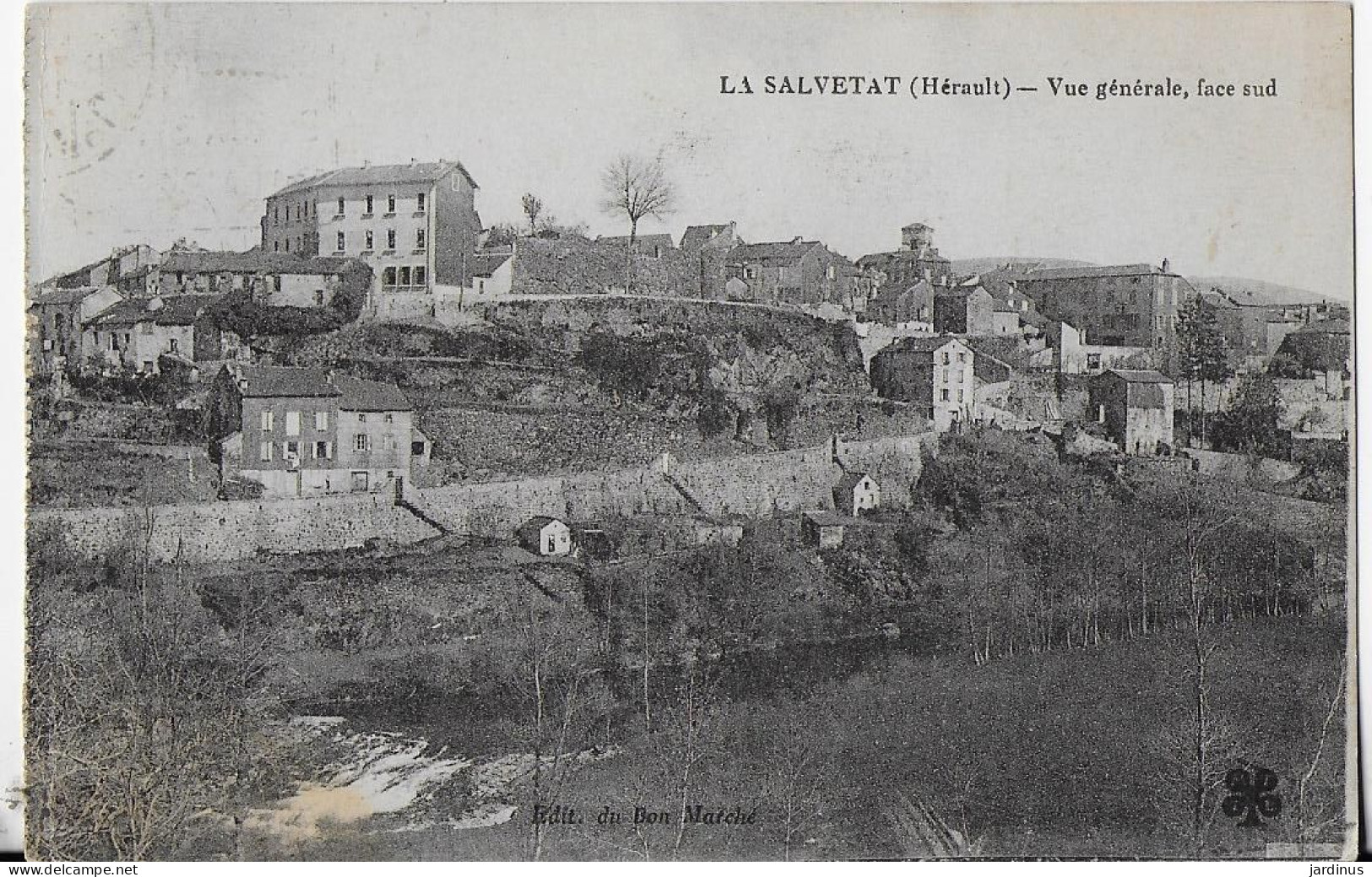 LA SALVETAT ( Hérault) : Vue Générale , Côté Sud - La Salvetat