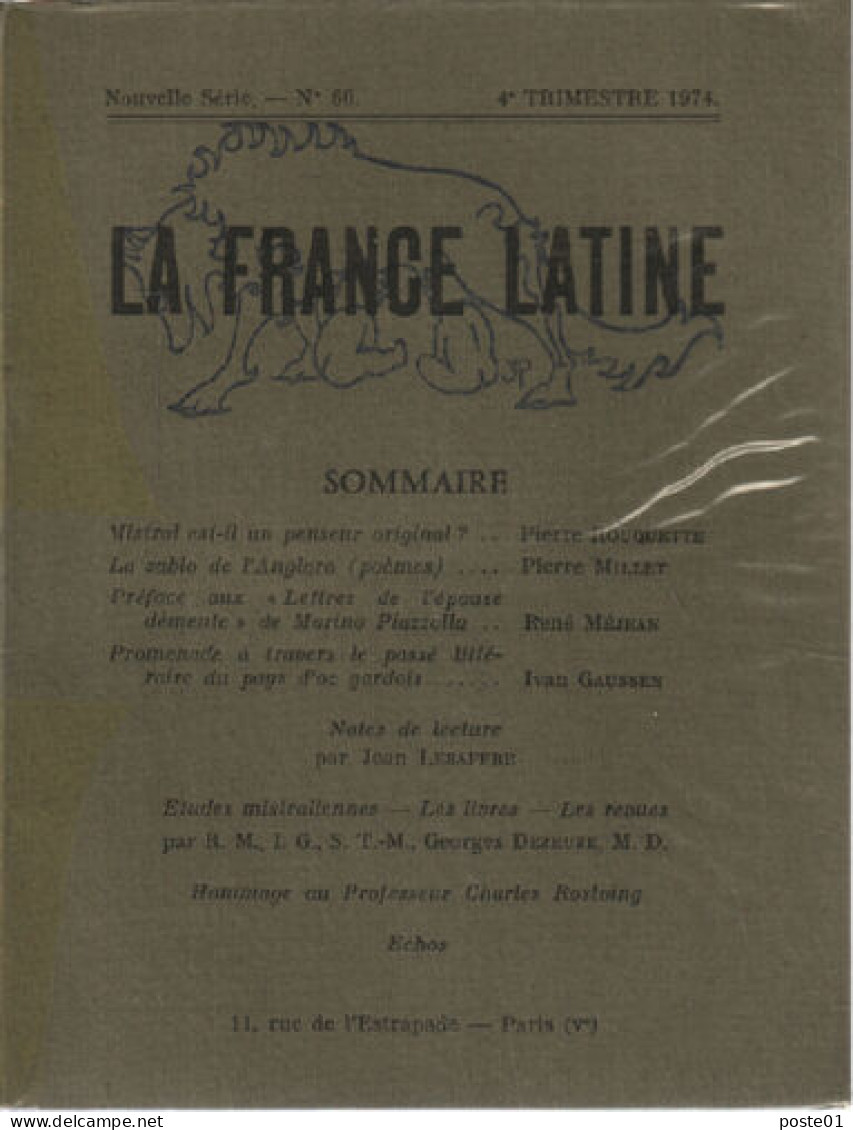 La France Latine N° 60 - Sin Clasificación