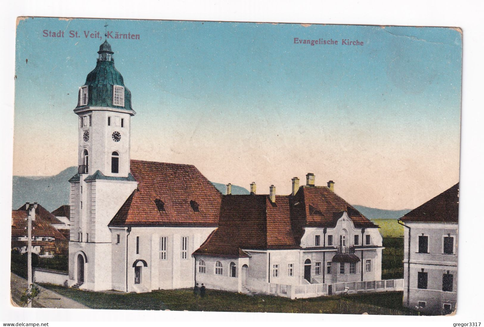 E5108) STADT ST. VEIT A. GLAN - Kärnten - Evangelische Kirche ALT! 1912 - St. Veit An Der Glan