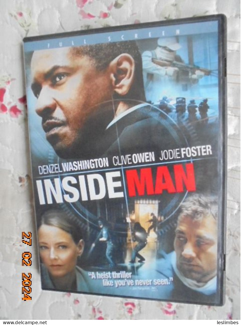 Inside Man -  [DVD] [Region 1] [US Import] [NTSC] Spike Lee - Polizieschi