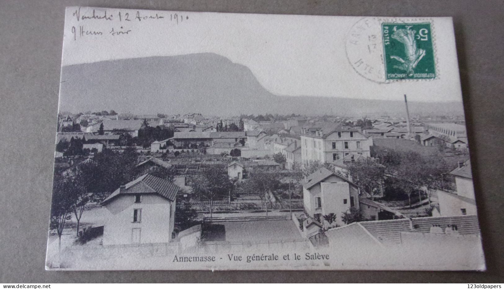 74 ANNEMASSE VUE GENERALE ET LE SALEVE EDITEUR RICHARD LIBRAIRE - Annemasse