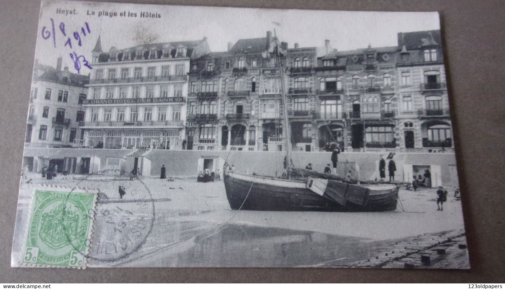 Heist - Heyst - La Plage Et Les Hôtels - Heist