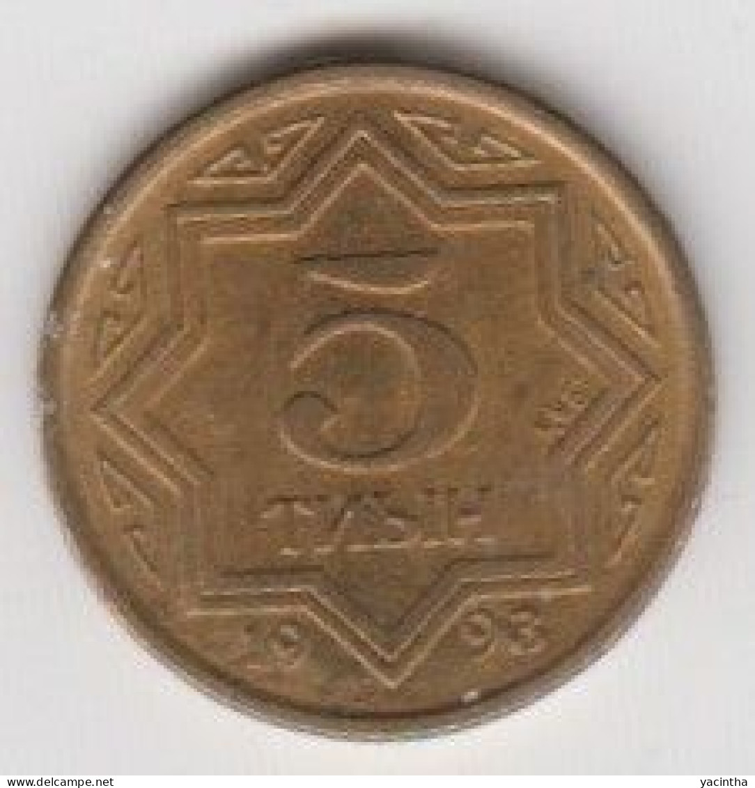 @Y@     Kazakhstan  5  Tyin      1993    (4679)  UNC - Kasachstan