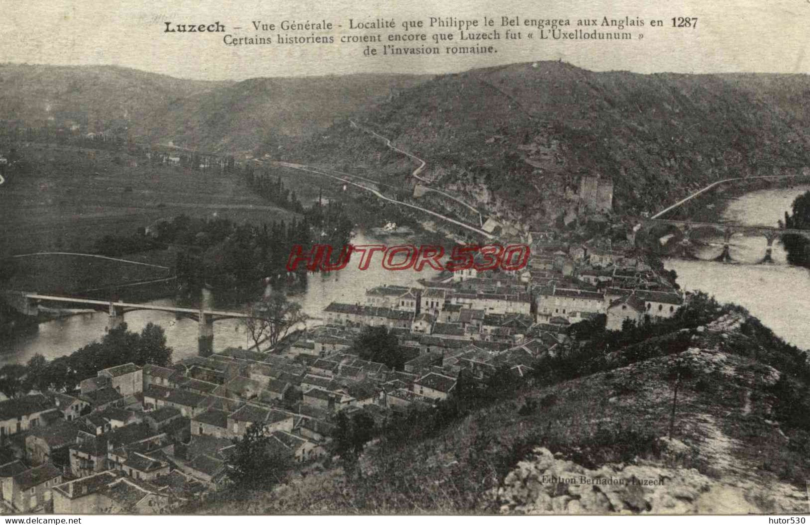 CPA LUZECH - VUE GENERALE - Luzech