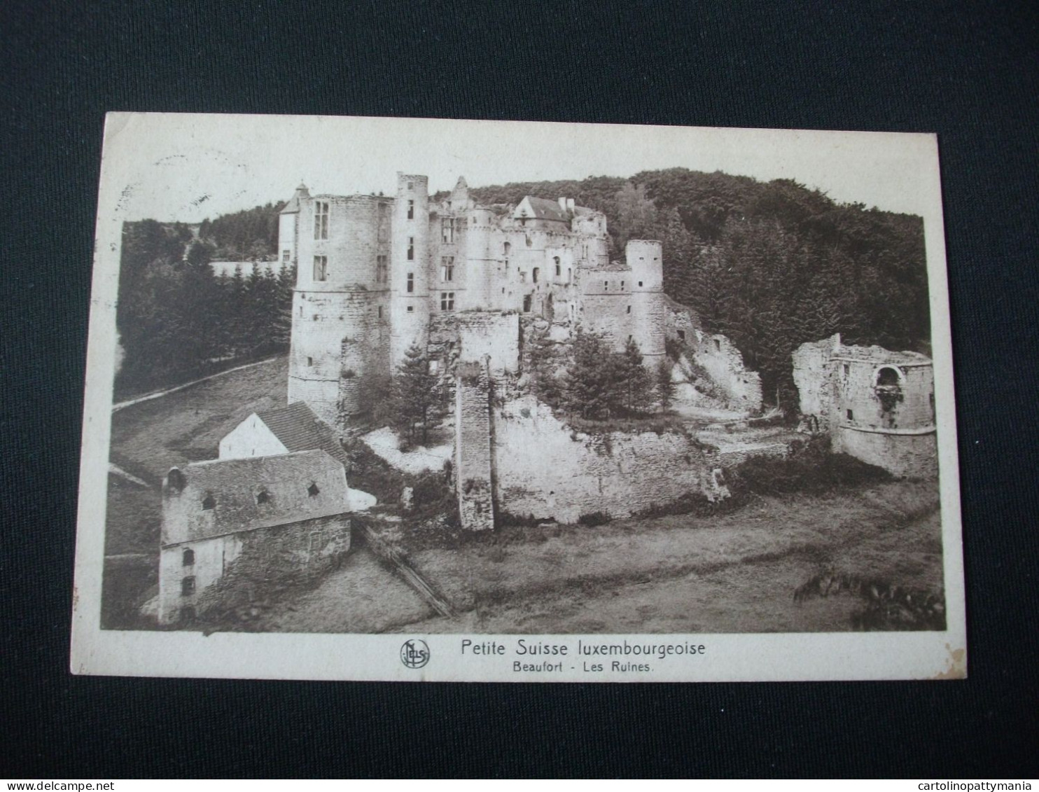 PETIT SUISSE LUXEMBOURGEOISE BEAUFORT LES RUINES CASTELLO - Müllerthal