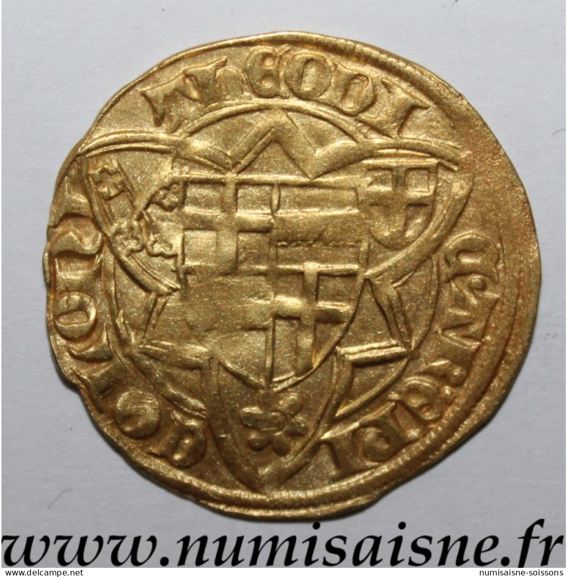 ALLEMAGNE - Archevêché De Cologne - Florin D'or - Dietrich II Von Mörs 1414 - 1463 - TTB - Pièces De Monnaie D'or