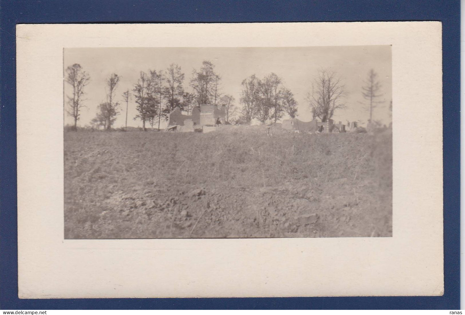 CPA [80] Somme > Becquincourt Moulin Carte Photo - Other & Unclassified