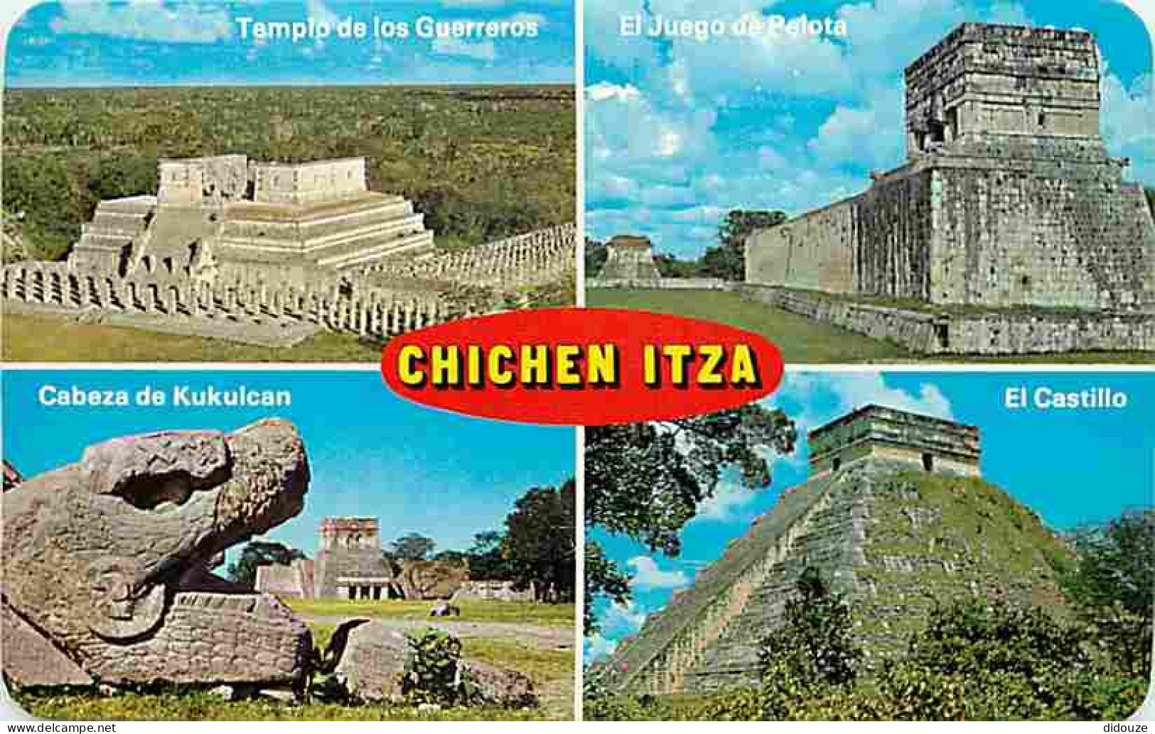 Mexique - Warrior's Temple At 1000 Columns - CPM - Voir Scans Recto-Verso - Mexique