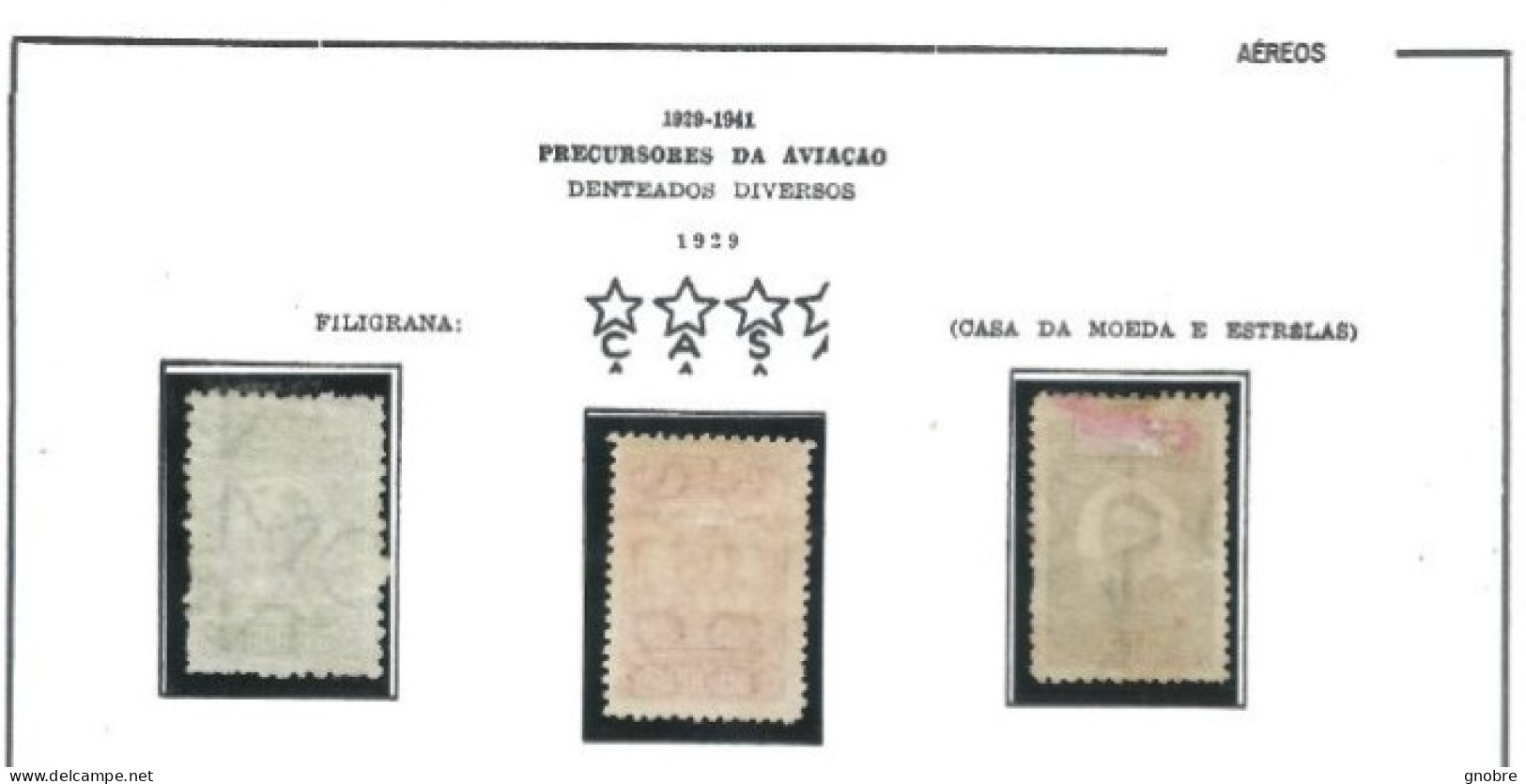 BRAZIL 1929 AEREO A023 A024 A025 USED - Usati