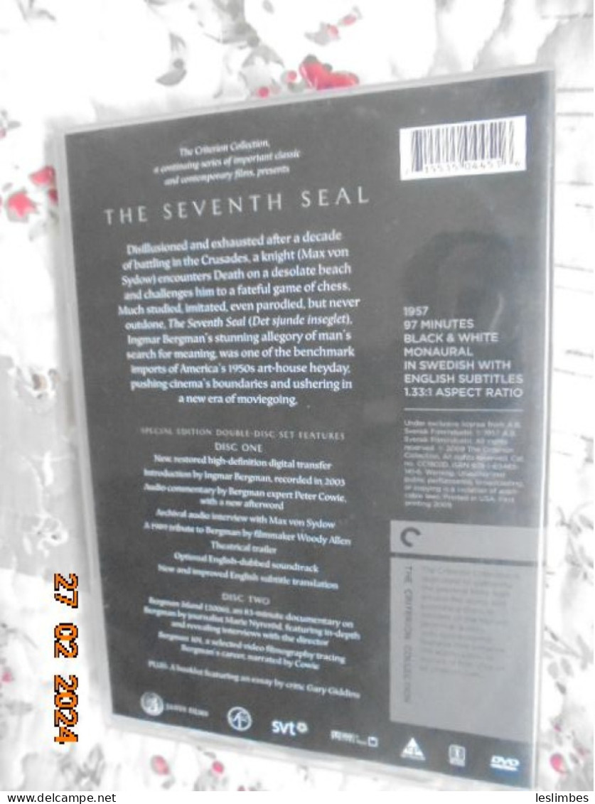 Seventh Seal (The Criterion Collection) -  [DVD] [Region 1] [US Import] [NTSC] Ingmar Bergman - Classic
