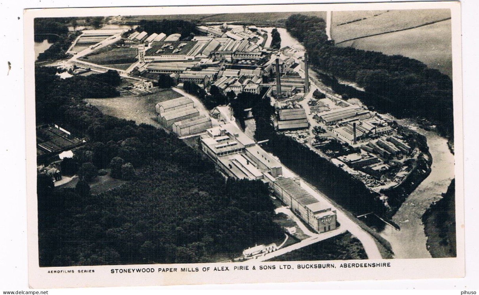 UK-4073   BUCKSBURN : Stoneywood Paper Mills Of Alex Piris & Sons Ltd. - Aberdeenshire
