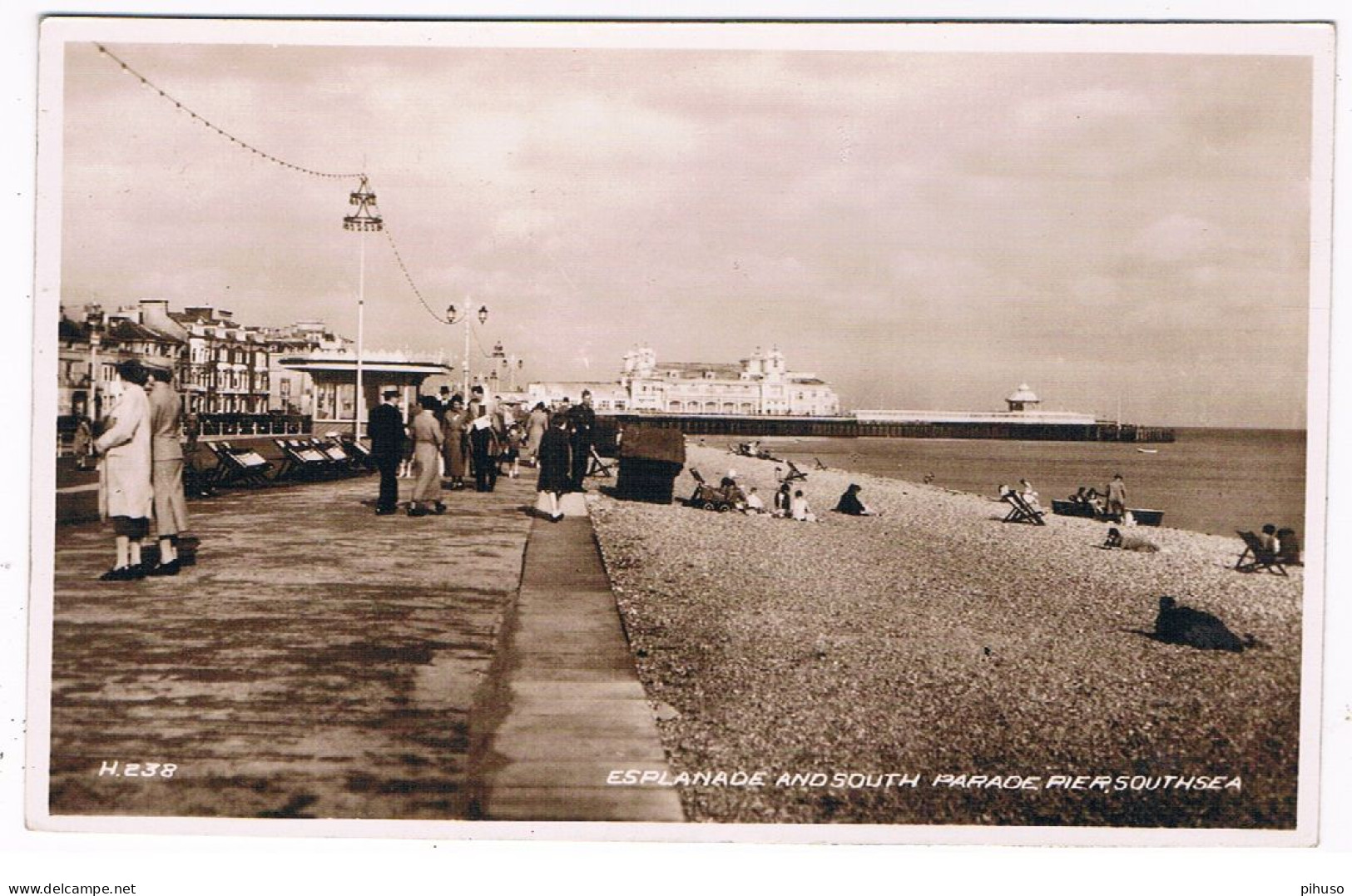 UK-4075  SOUTHSEA : Esplanade And South-Parade Pier - Southsea