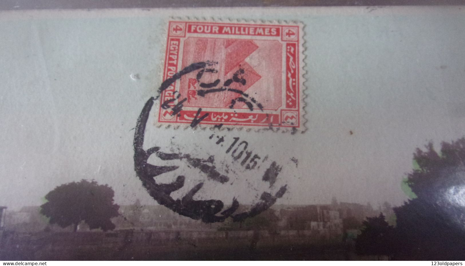 THE CAIRO POSTCARD TRUST  VILLAGEARABE 1914 TIMBRE STAMP - Other & Unclassified