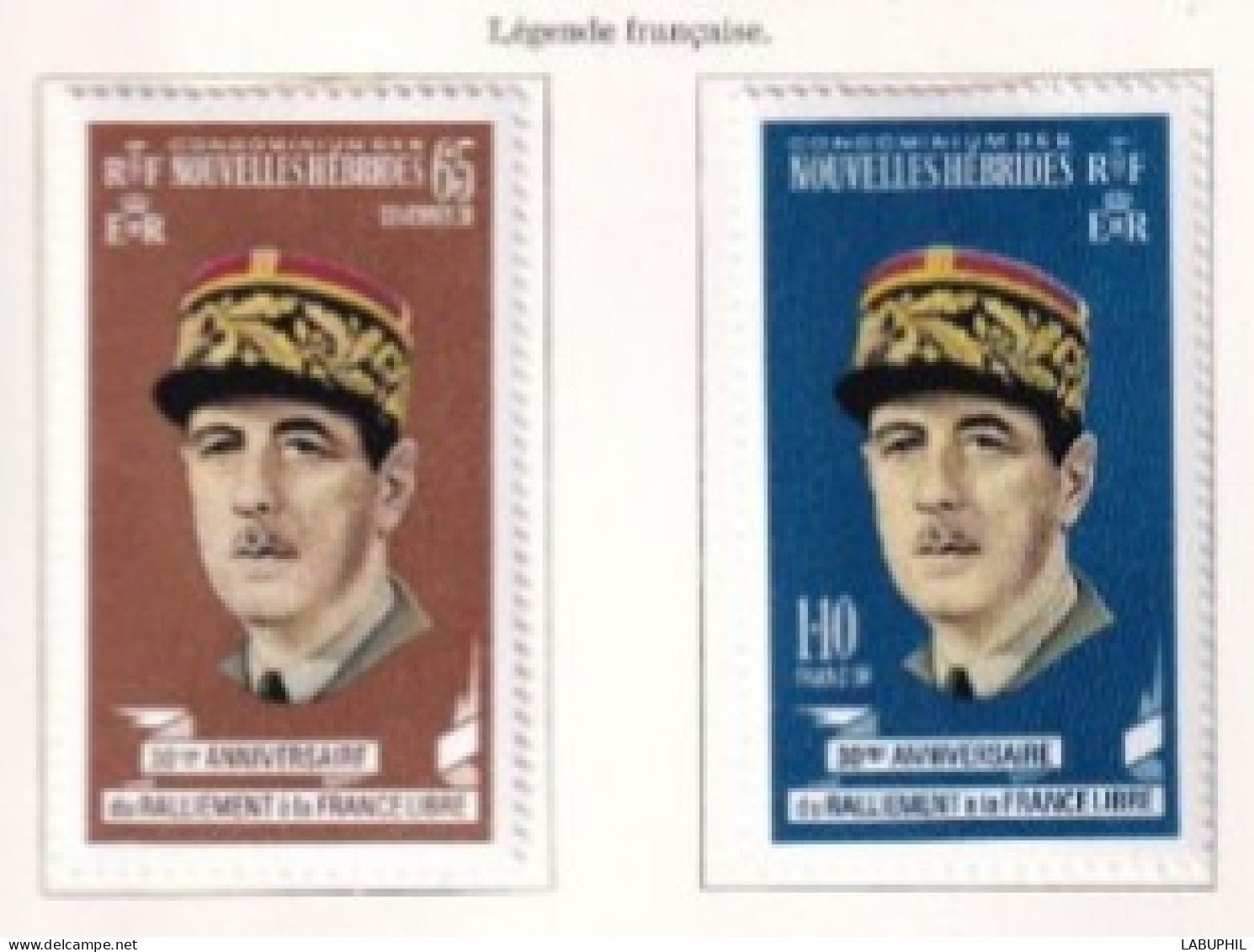 NOUVELLES HEBRIDES Dispersion D'une Collection Oblitéré Et Mlh  1970 - Used Stamps