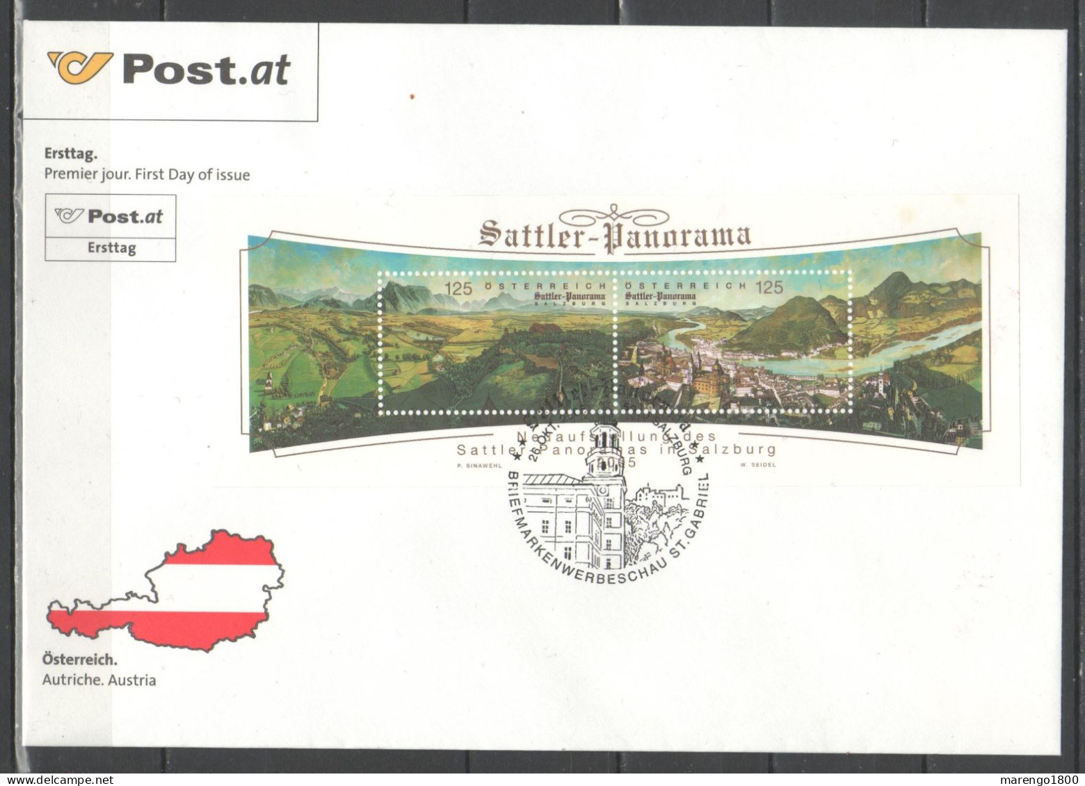 Austria 2005 - Sattler Panorama FDC - FDC