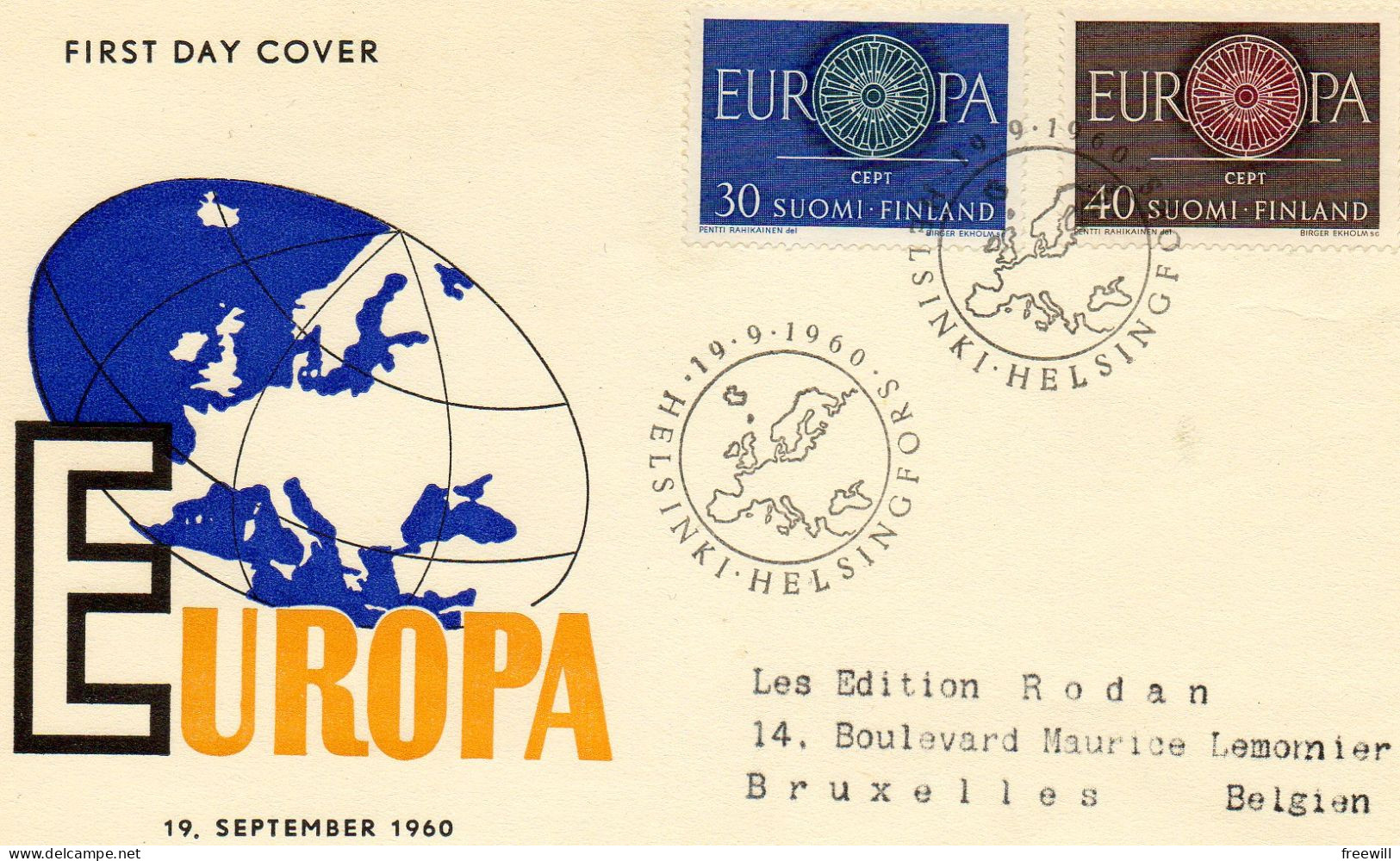 Europa 1960 - FDC