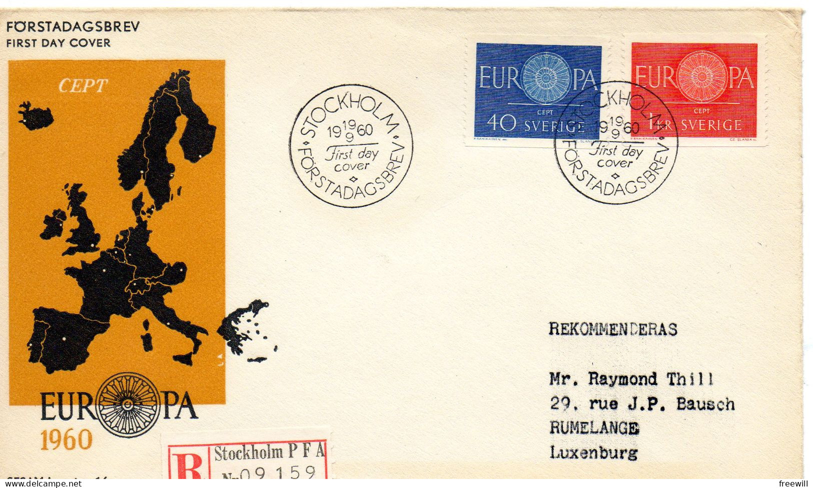 Europa 1960 - FDC