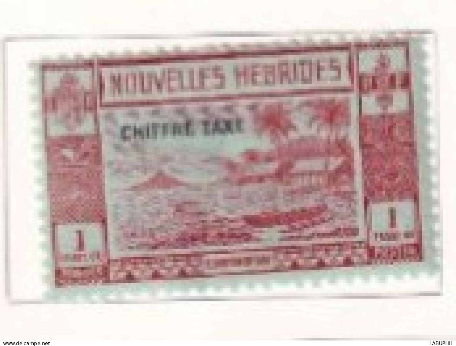 NOUVELLES HEBRIDES Dispersion D'une Collection Oblitéré Et Mlh  Taxe 1938 Francais - Timbres-taxe