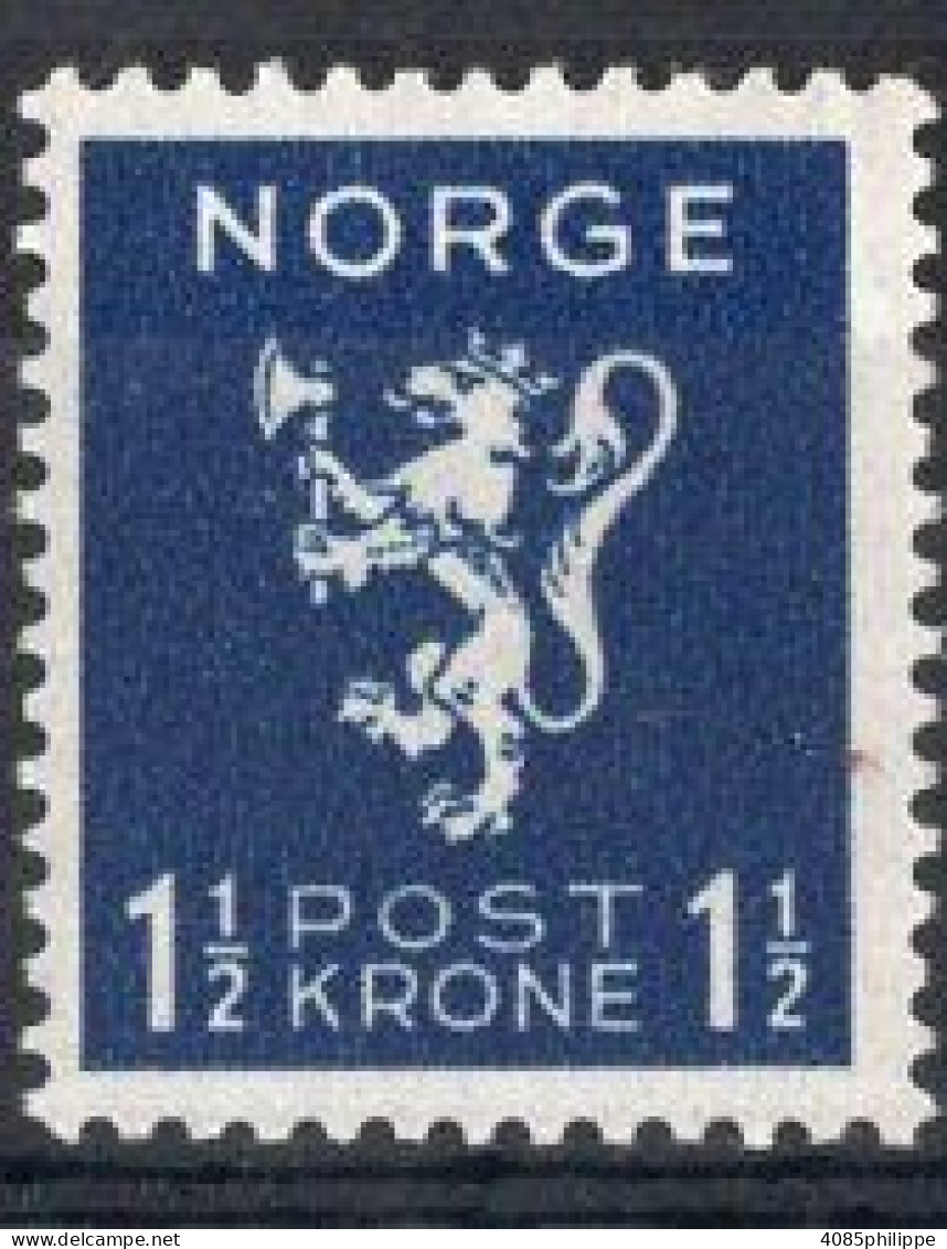 NORVEGE Timbre-poste N°204** Neuf Sans Charnière TB - Ongebruikt