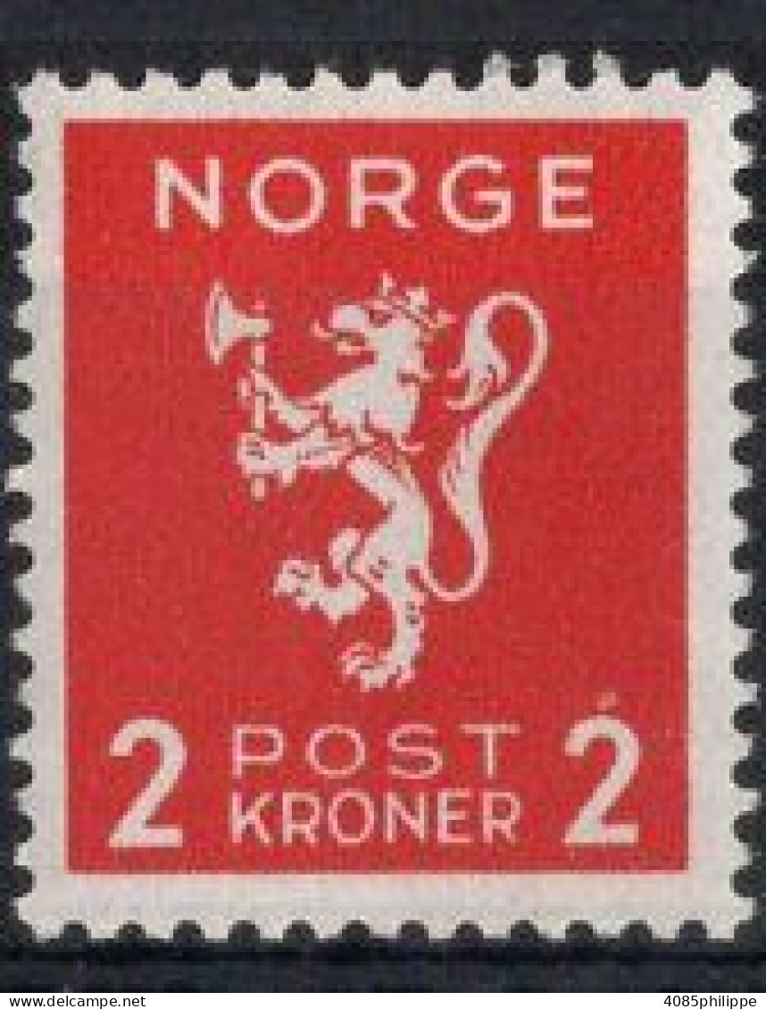 NORVEGE Timbre-poste N°205** Neuf Sans Charnière TB - Unused Stamps