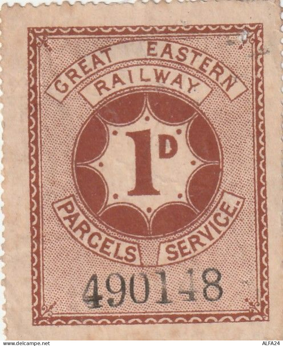 UK PARCELS SERVICE RAILWAY (XT2527 - Errors, Freaks & Oddities (EFOs