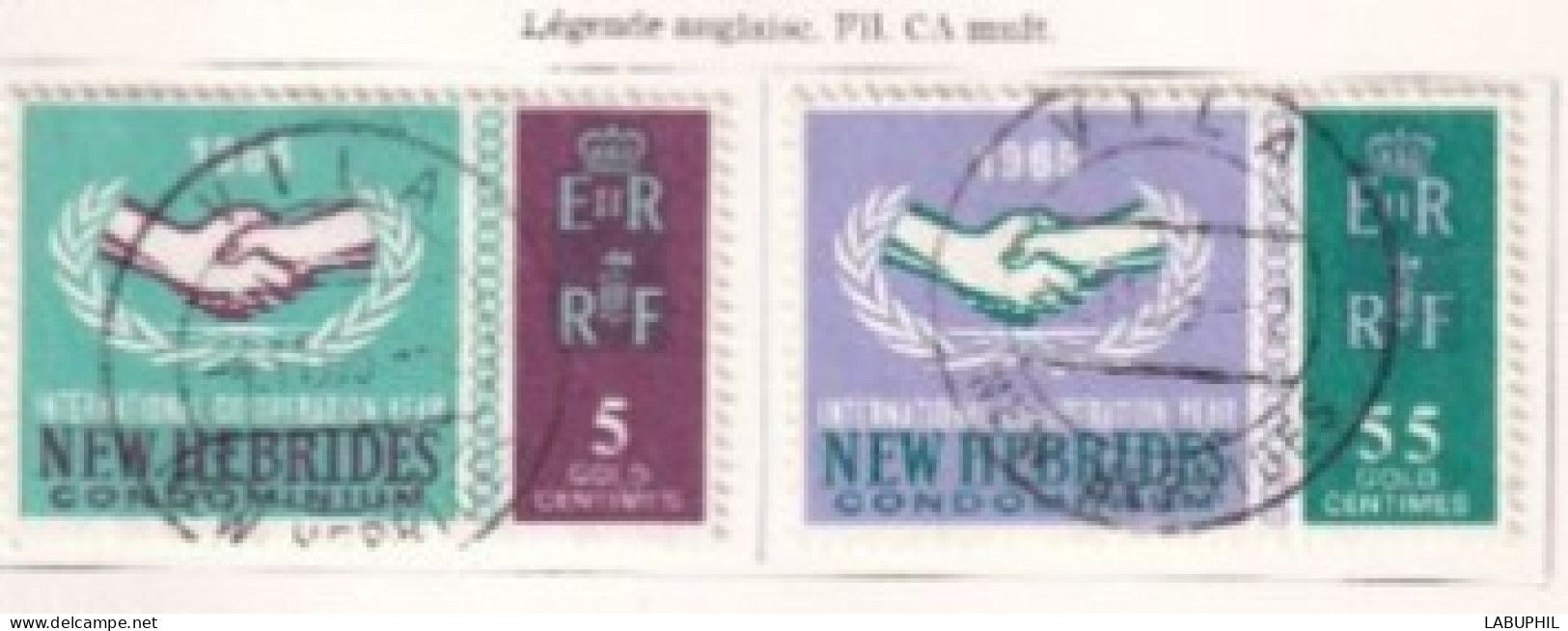 NOUVELLES HEBRIDES Dispersion D'une Collection Oblitéré Et Mlh   1965 - Gebruikt