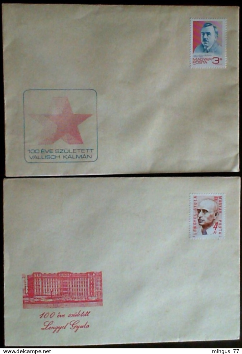 Hungary 1988-89 FDC  100 Eve Szuletet.... - Covers & Documents