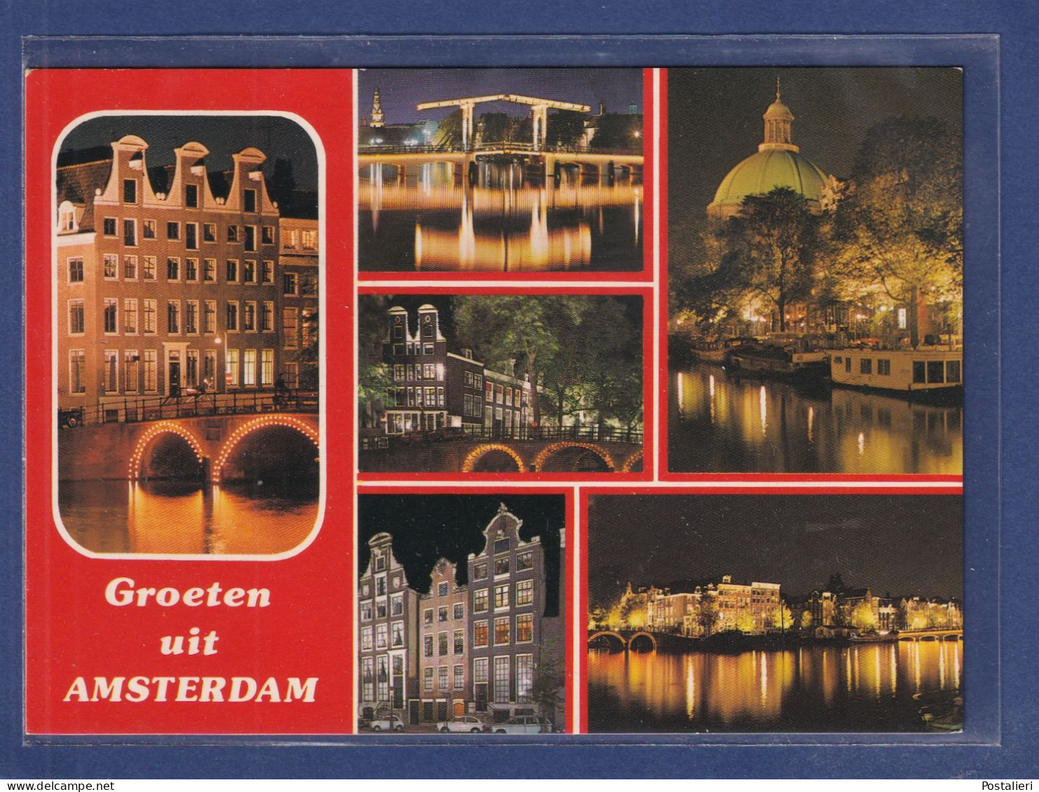 HOLLANDE - AMSTERDAM (Noord-Holland) - Groeten Uit Amsterdam - Amsterdam