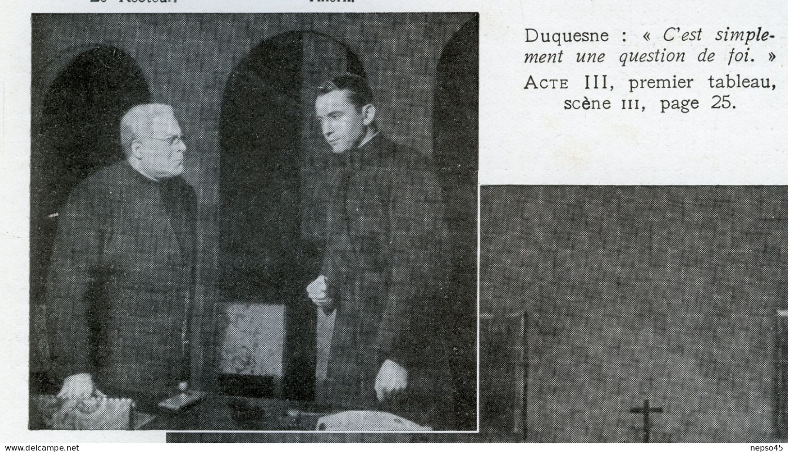 Théâtre Vieux-Colombier.1939.La Première Légion de Emmet Lavery.Jacques Grétillat.Roger Hédouin.Maurice Varny.R. Rocher.