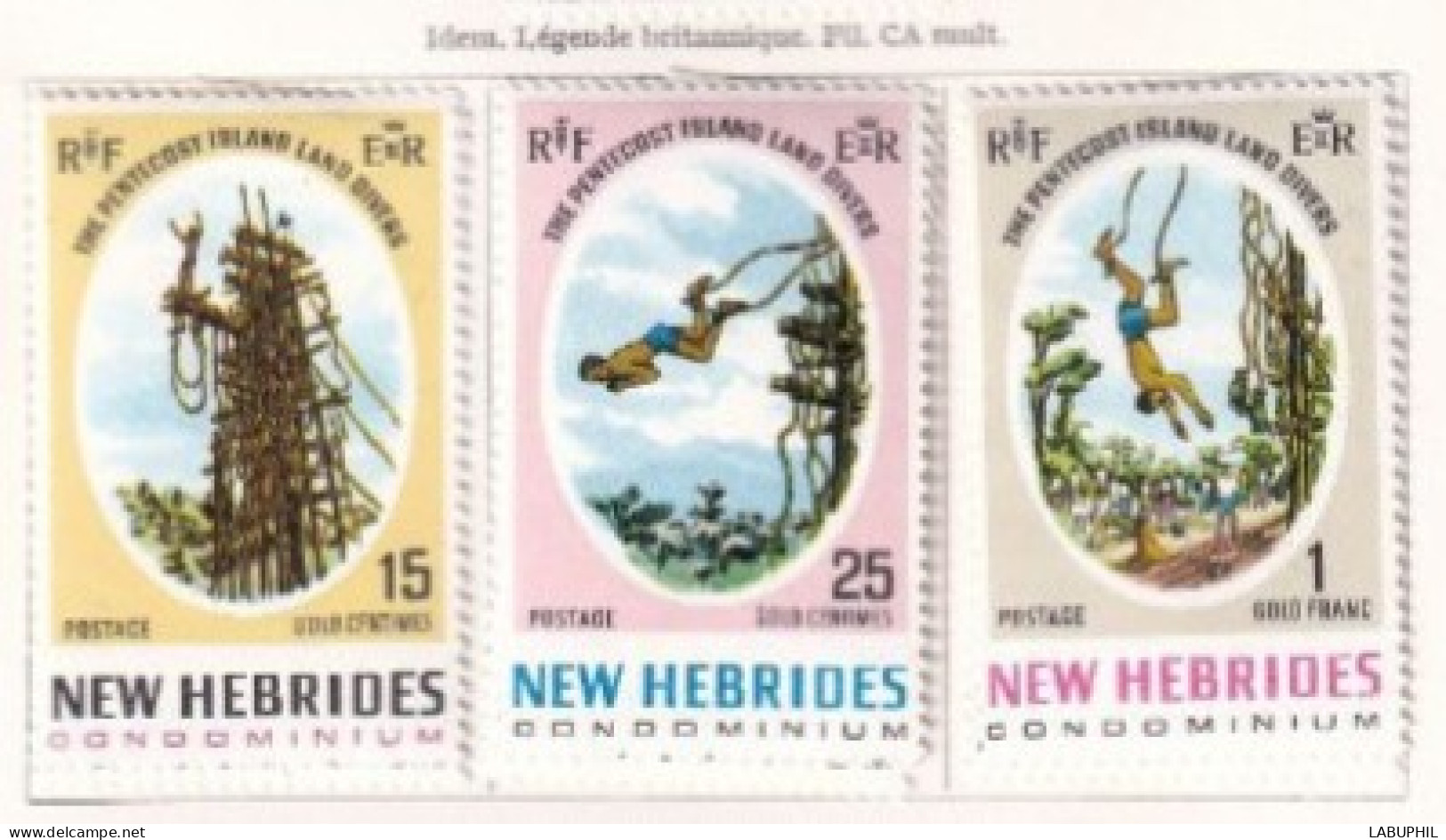 NOUVELLES HEBRIDES Dispersion D'une Collection Oblitéré Et Mlh   1969 - Used Stamps