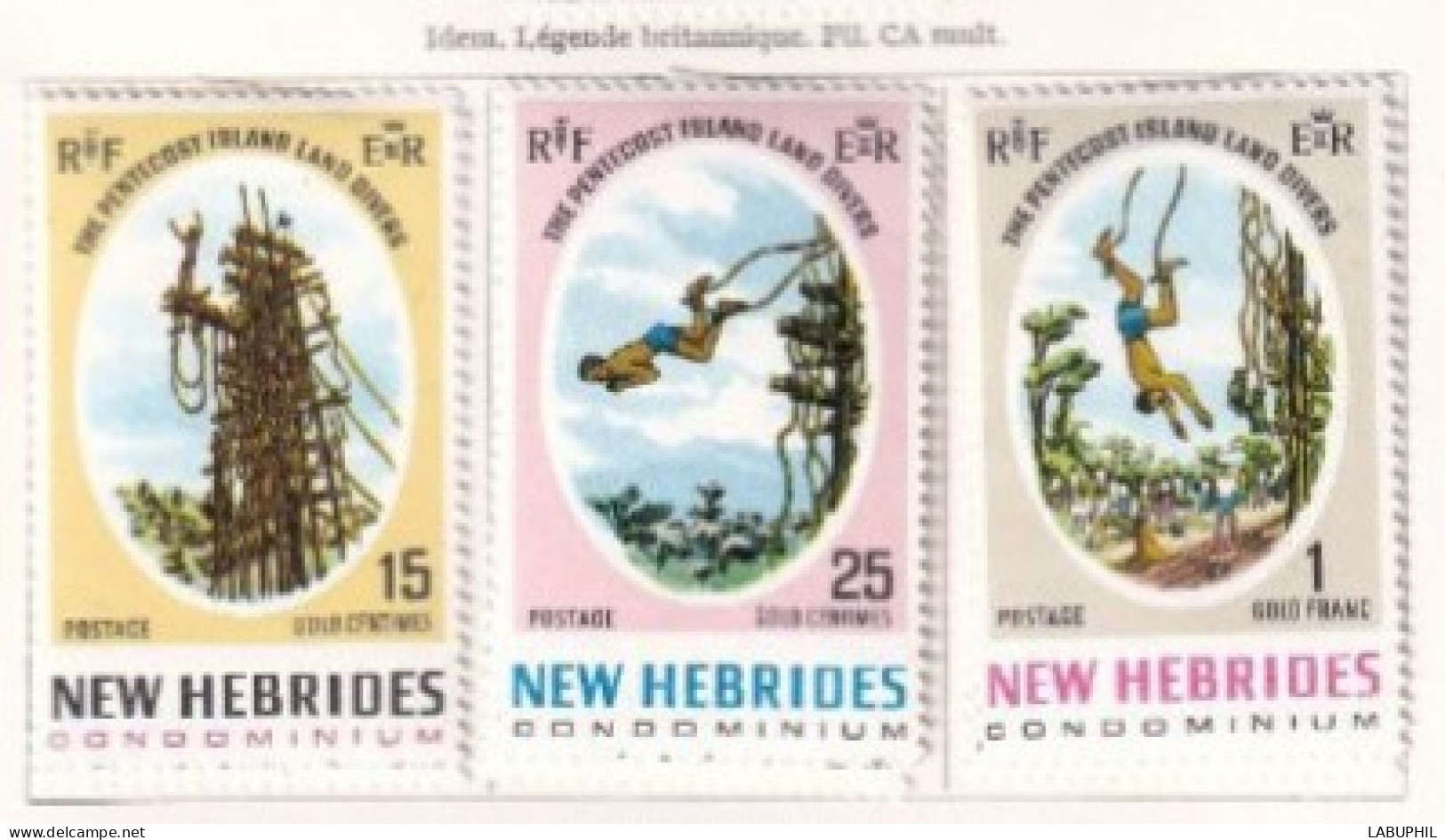 NOUVELLES HEBRIDES Dispersion D'une Collection Oblitéré Et Mlh   1969 - Gebruikt