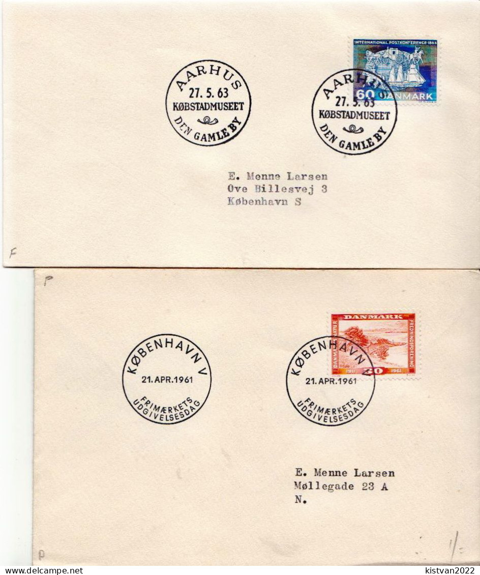 Postal History: Denmark Covers - Briefe U. Dokumente