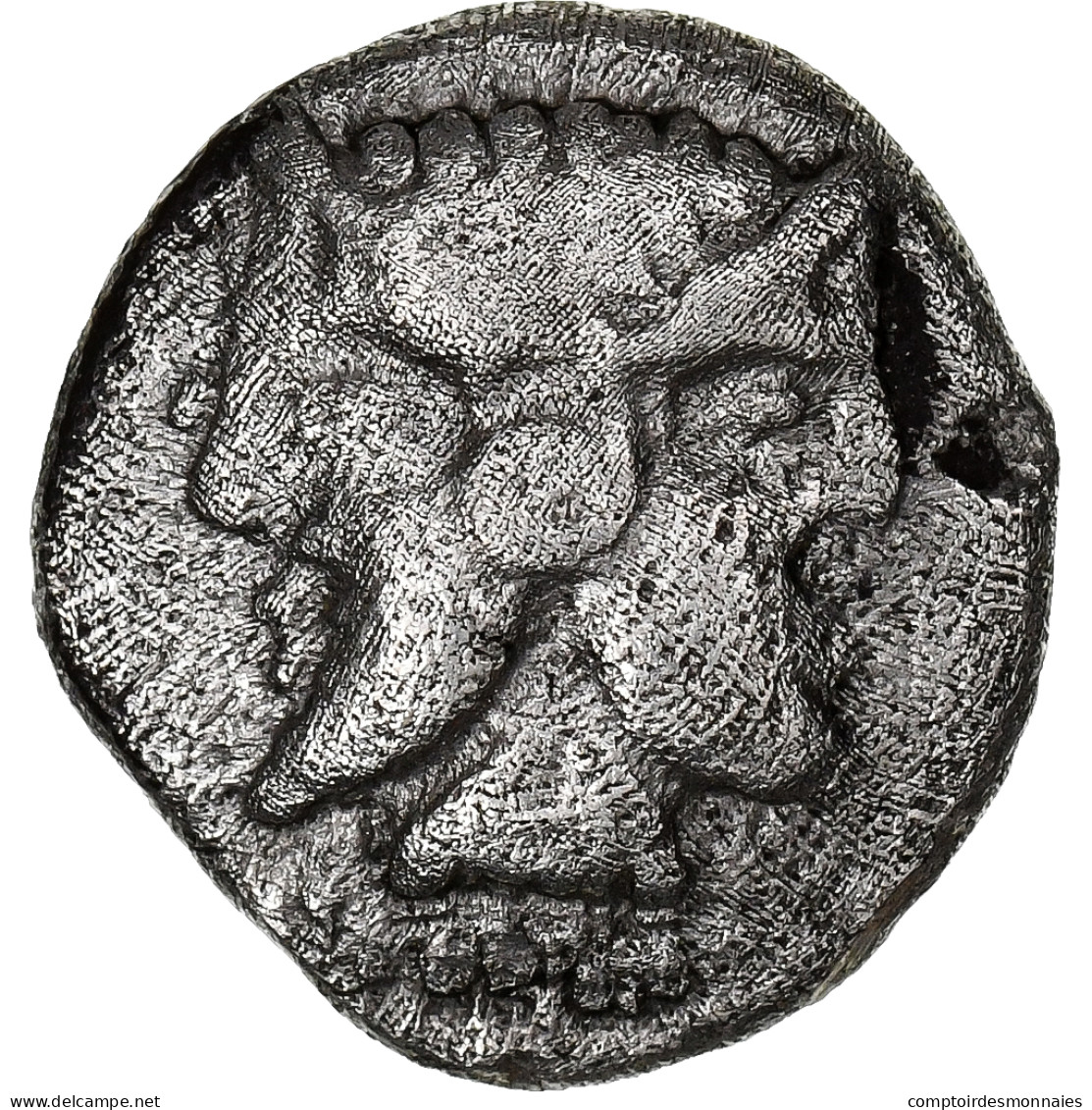 Troade, Obole, Ca. 500-450 BC, Tenedos, Argent, TTB+, HGC:6-381 - Grecques