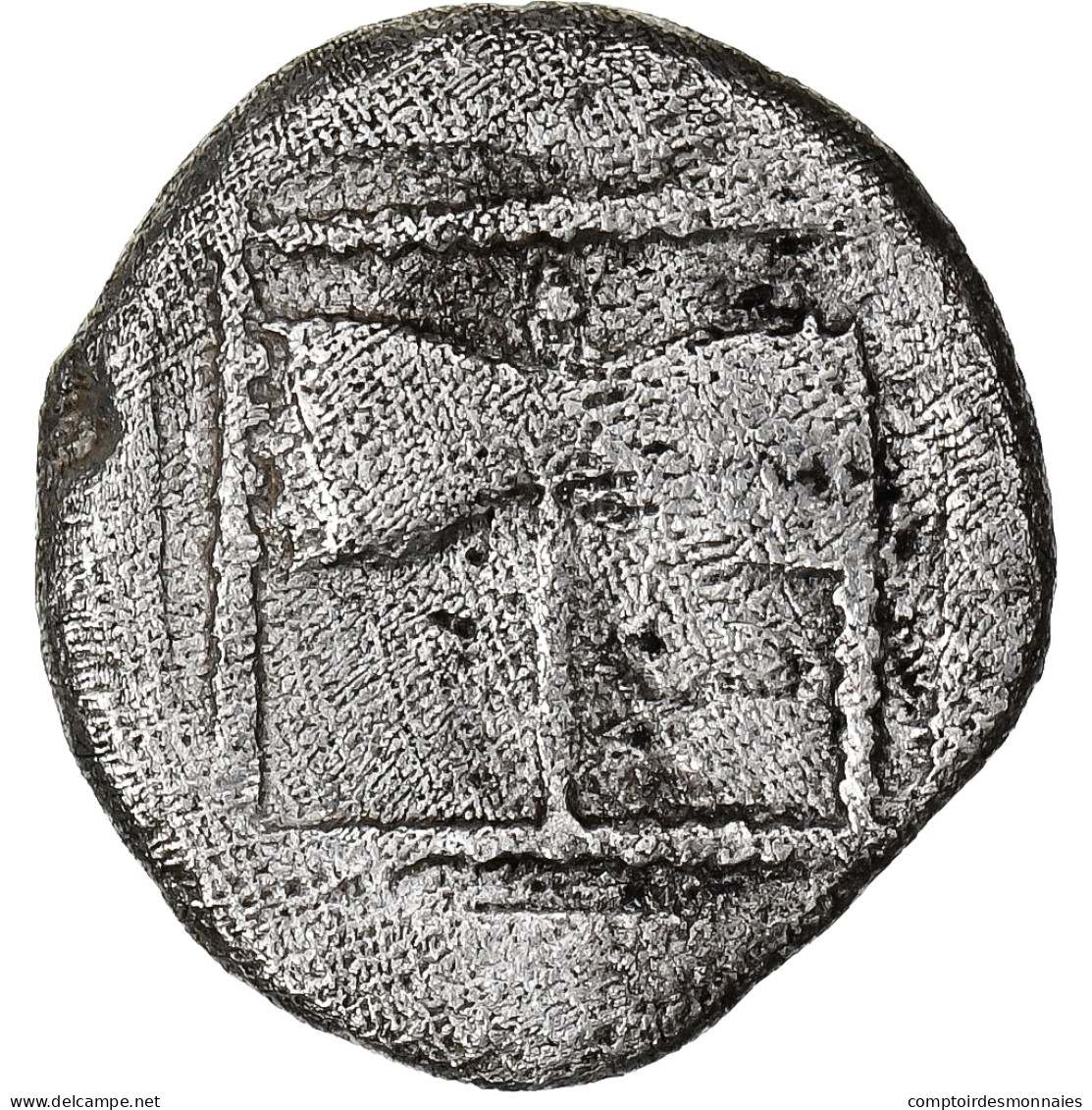 Troade, Obole, Ca. 500-450 BC, Tenedos, Argent, TTB+, HGC:6-381 - Grecques