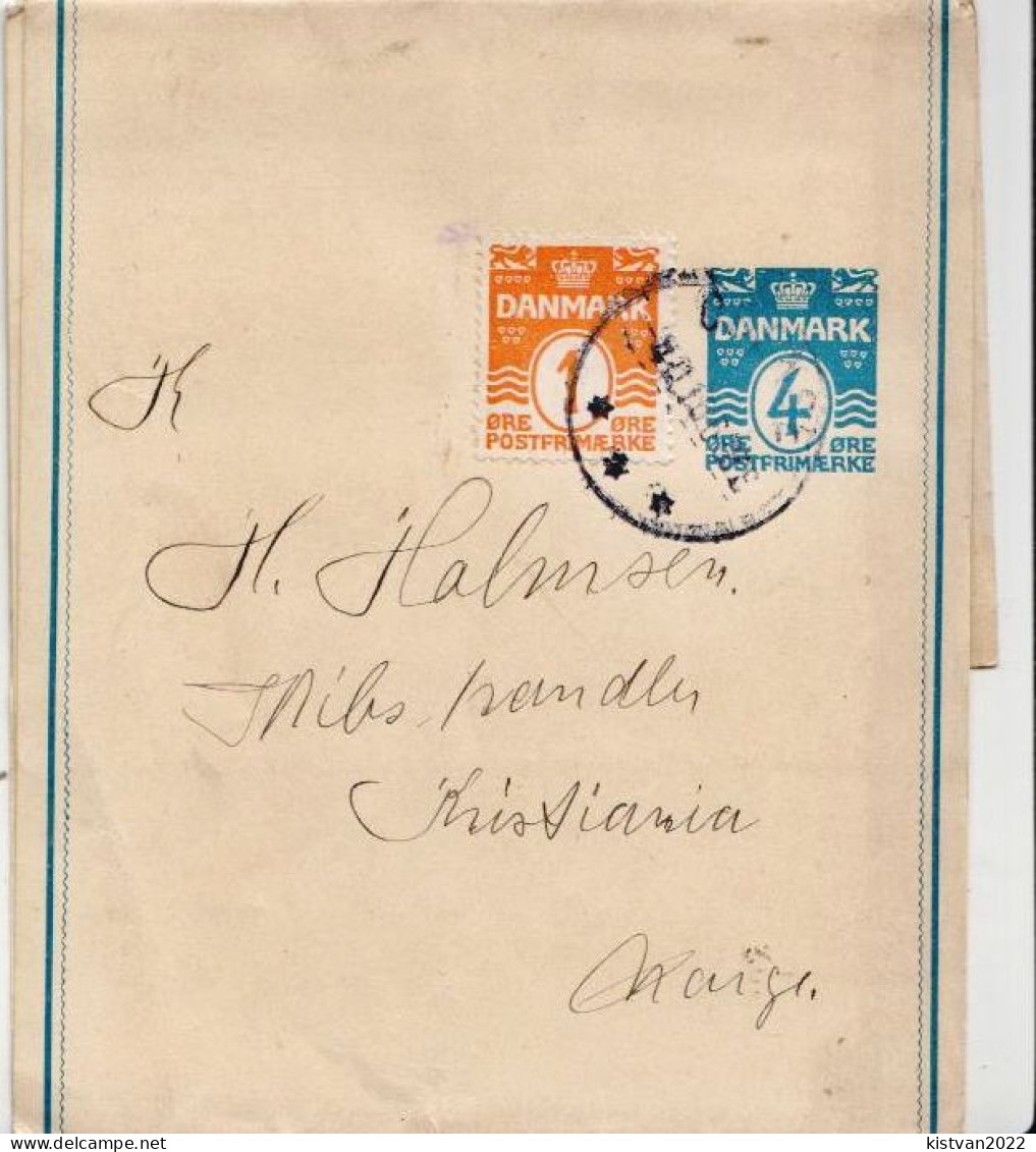 Postal History: Denmark Wrappers - Briefe U. Dokumente