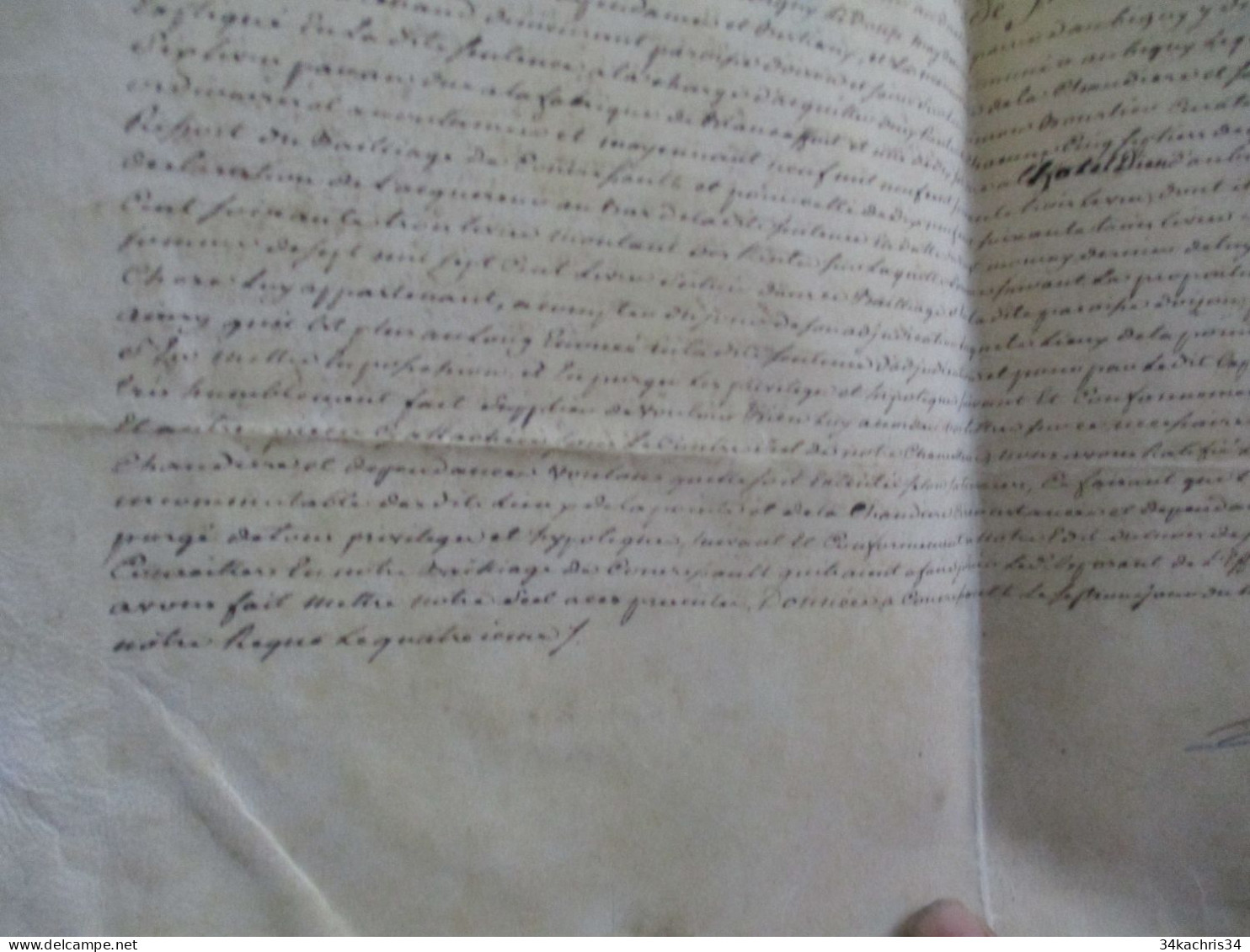 1777 Pièce Signée BOUTRY Avec Sceau Généralité De Bourges Aubigny Affaires De Rentes Après Adjudication à Lire - Manuscripten