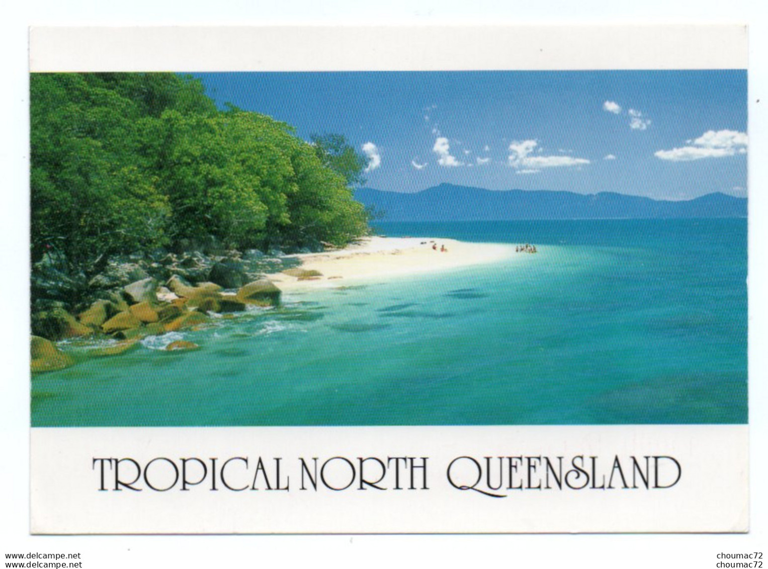 (Australie) QLD 028, Tropial North Queensland, Beach Scene, Timbre - Far North Queensland